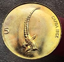SLOWENIEN 5 TOLARJEV 2000 UNZ.