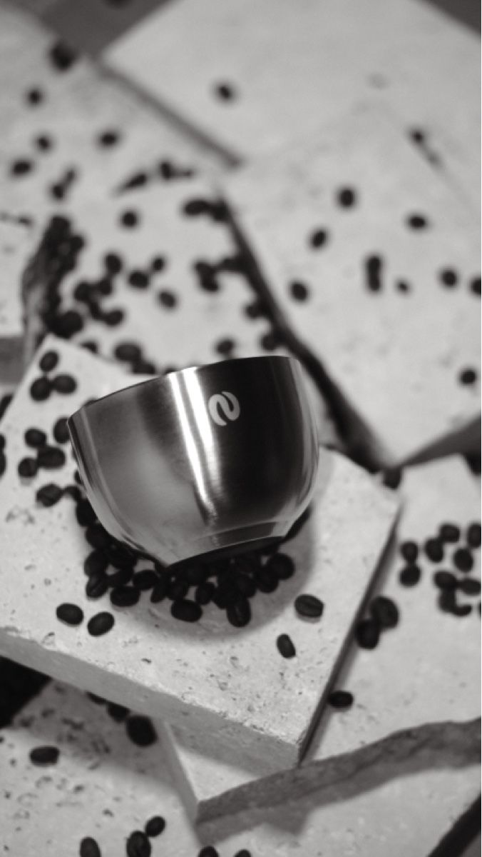 Tazze: Edelstahl kaffetasse – Nuovo e nell'imballaggio originale da Thun venduto da Jaysonfahrni 3