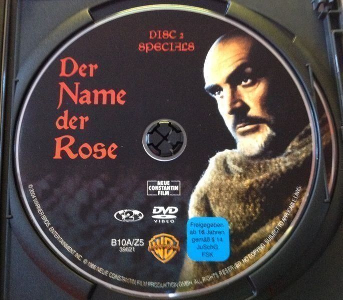 Alle DVDs: Der Name Der Rose - 2 DVD Special Edition - Connery - Annaud – Neu und originalverpackt aus Zürich von kalikabisa 5