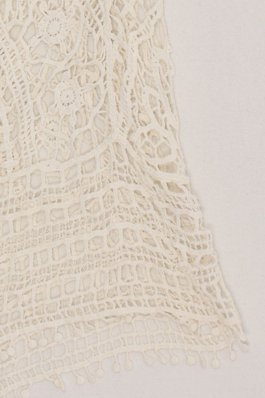 Tuniken: Tunique Crochet Écru Franges T. M – Gebraucht aus Fribourg von re-fine 7