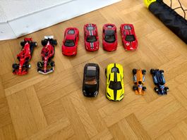 Ferrari Rennauto Spielzeug Set
