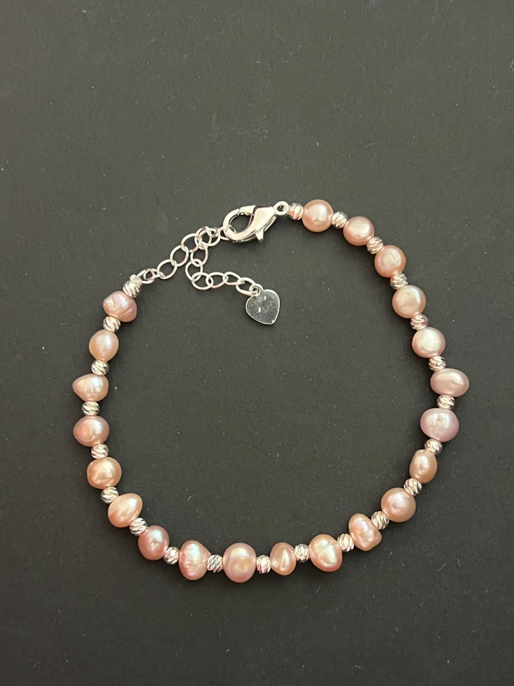 Bracciali & Braccialetti: Perlenarmband, rosé, barock – Nuovo (secondo la descrizione) da Uznach venduto da Ya_x7x6 3
