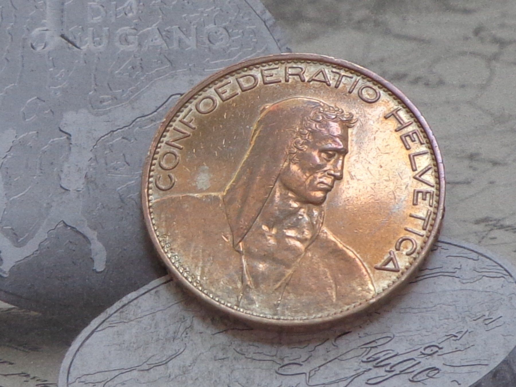 Tutti le monete: 5 Fr. 1926 B - Belle pièce – Usato da Pully venduto da UCA01 1