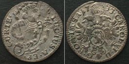 CHUR Stadt, Groschen 1733 Silber ERHALTUNG! vz+