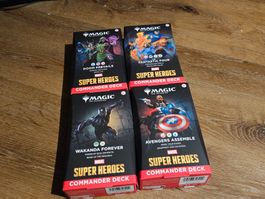 Magic Marvel Super Heroes Commander Deck Set (Englisch)