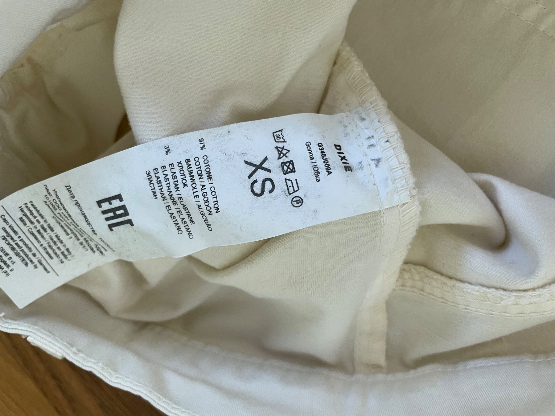 Gonne: Dixie Midi Rock, Gr. XS weiss, neuwertig – Usato da Buchs SG venduto da VintageHomeCH 3