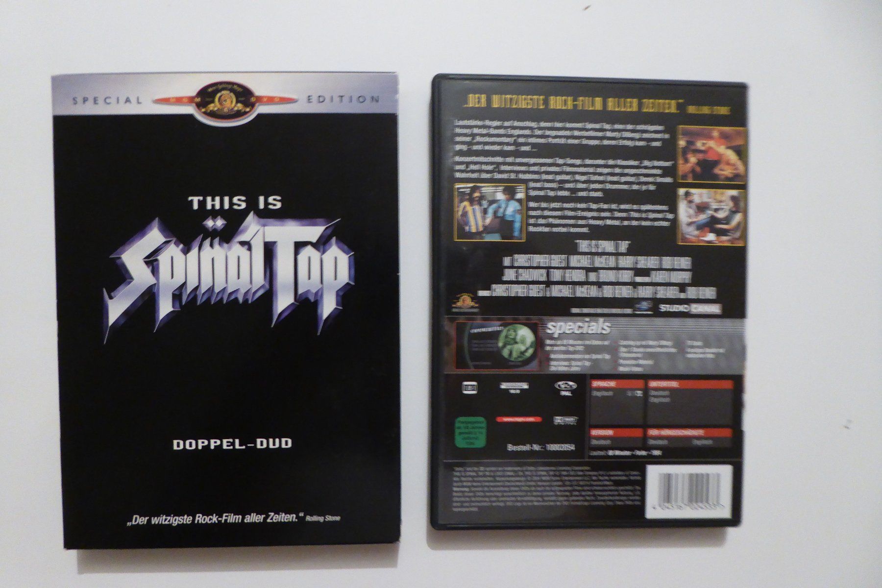 Alle DVDs: 2xDVD Spinal Tap Secial Edition – Gebraucht aus Allschwil von Summelsarium