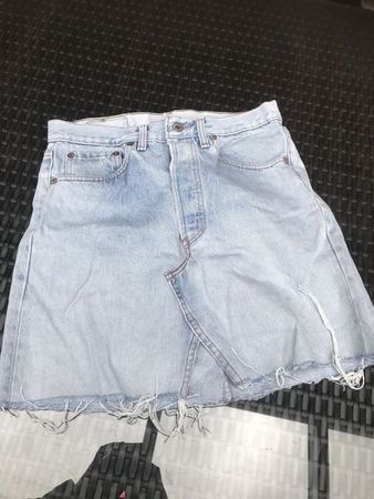 Damen Jeans Rock Levi's Strauss w32 / L 30