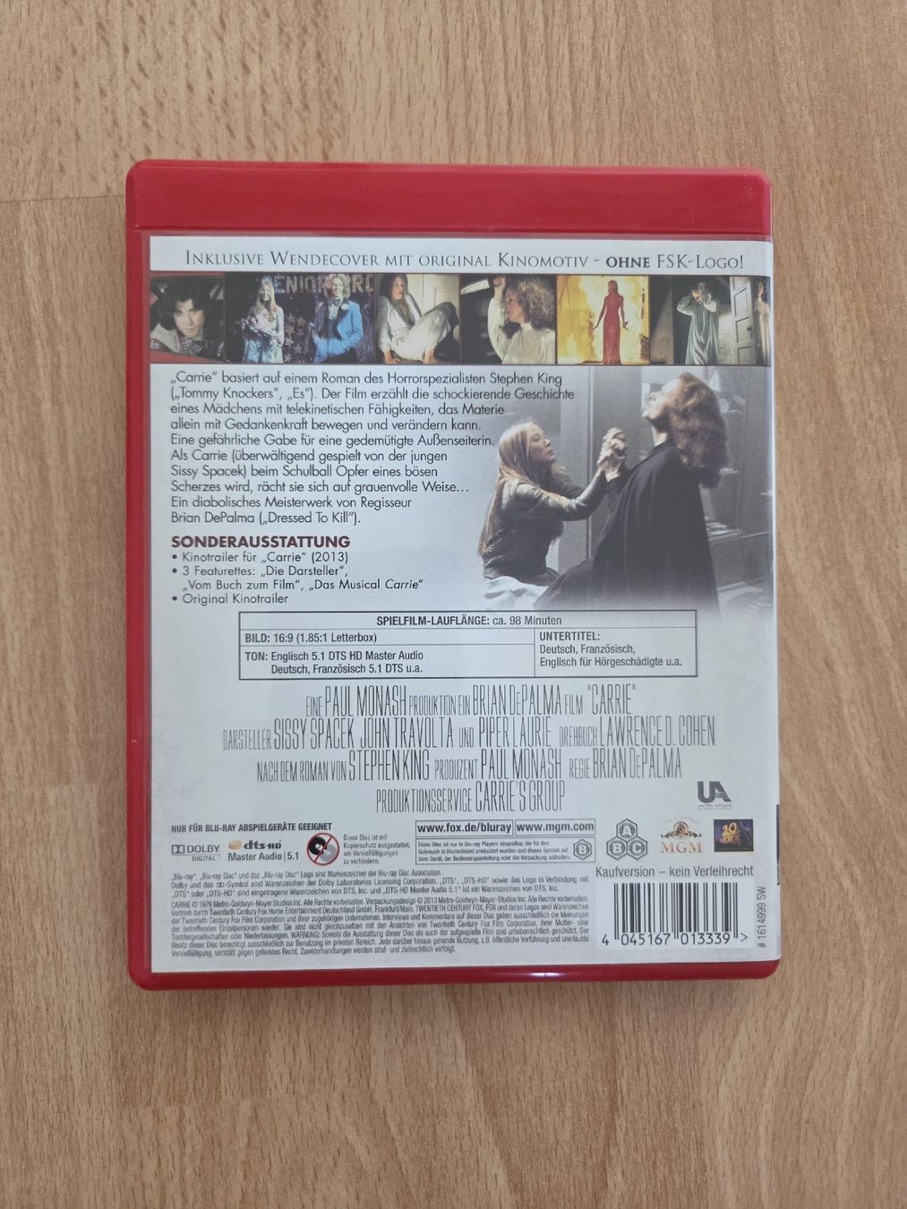 Tous les DVDs: carrie bluray  – D'occasion à Biel/Bienne par Totalkelly 1