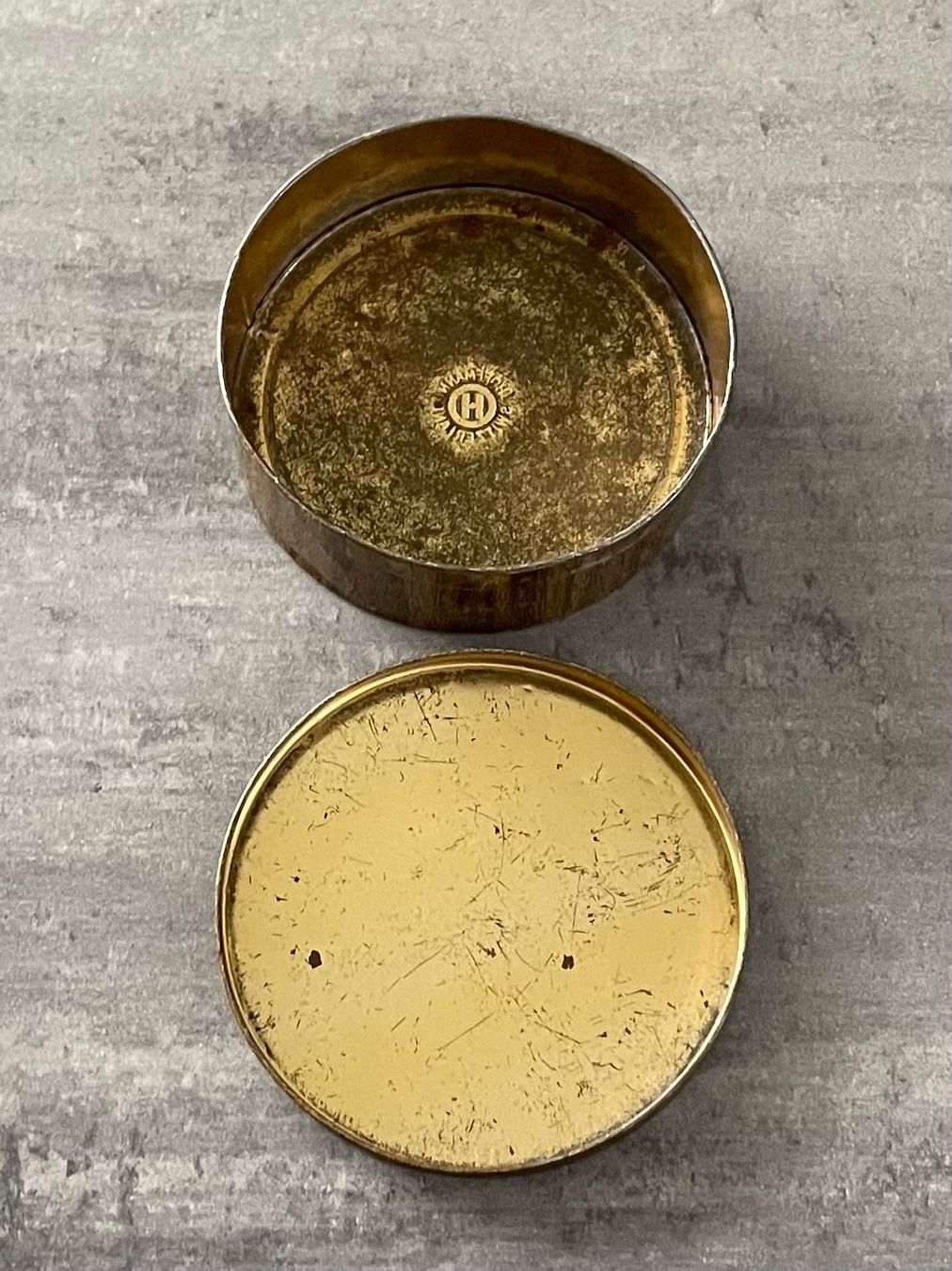 AluBox Pots: Dose rund - Hoffmann Switzerland - Rose - Gold - Vintage – D'occasion à Zürich par Alot16 4