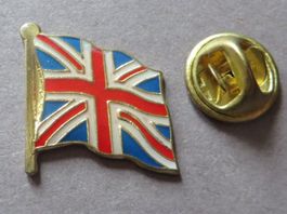PIN, LÄNDER FLAGGE UNITED KINGDOM, UNION JACK