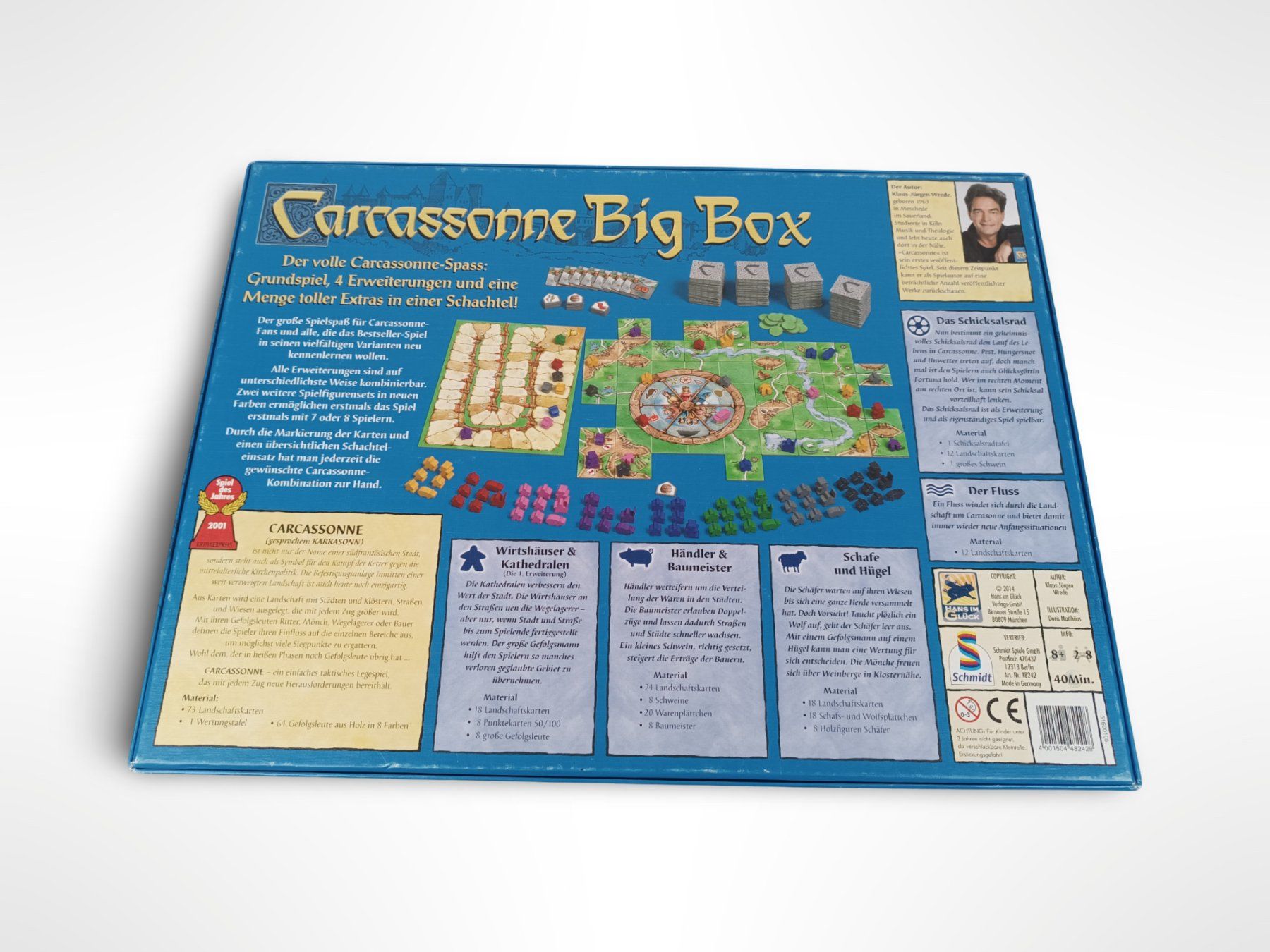 Giochi: SCHMIDT Carcassonne Big Box – Usato da Suhr venduto da Restwert_Suhr 3