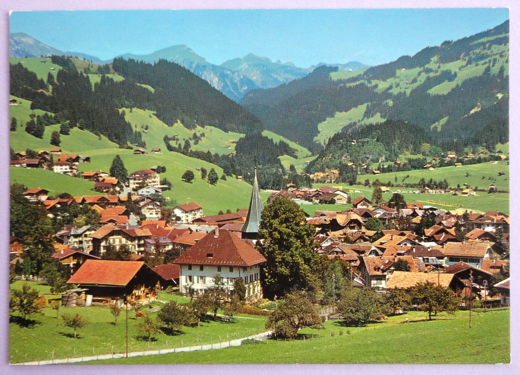 Cartoline postali: Zweisimmen – Usato da Fétigny venduto da Billy2miny