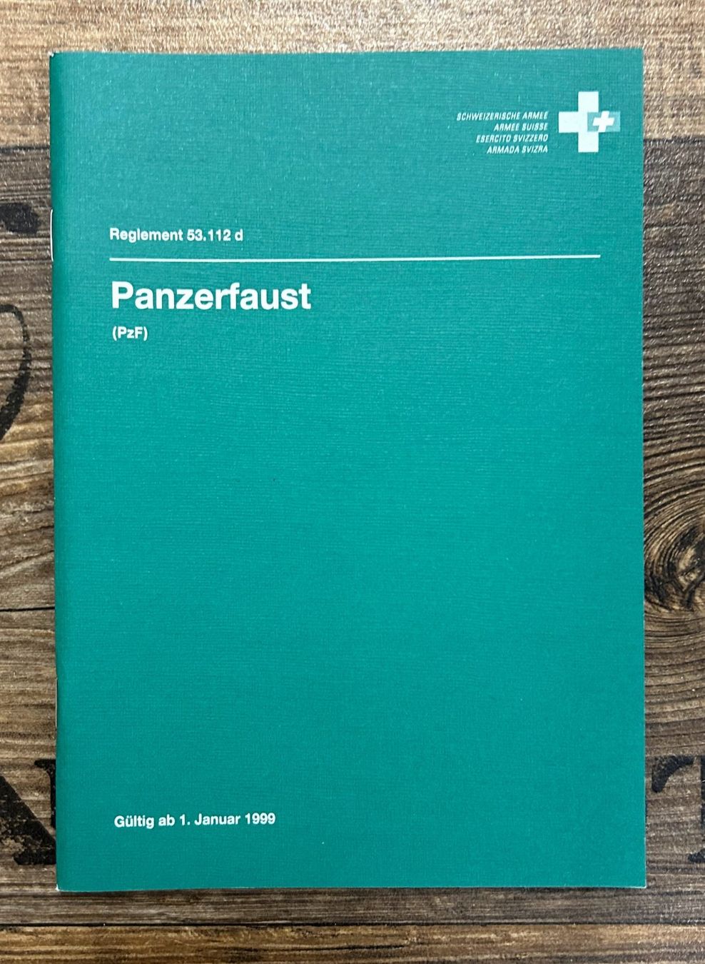 Libri: Regl 53.112 d Panzerfaust – Nuovo (secondo la descrizione) da Geuensee venduto da M1812