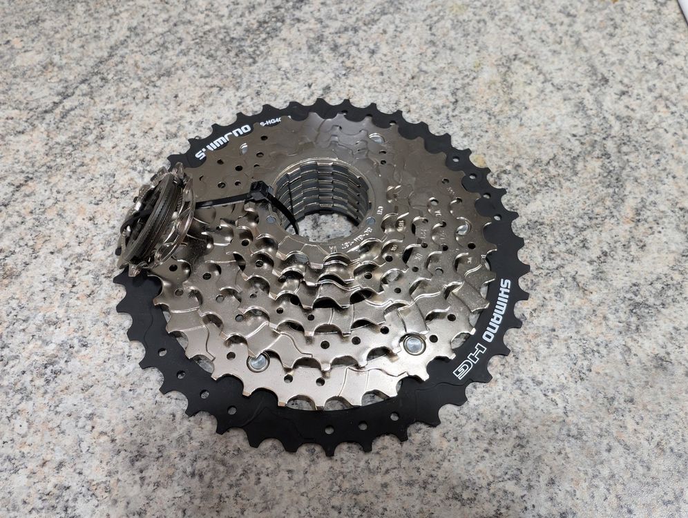 Shimano CS-HG400-8 Cassetta - 8 Velocità 11-40t Argento - Foto 2