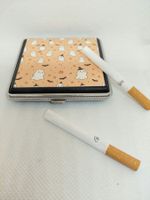 Zigarettenetui sehr elegant / platz fuer 20 Stk mit LEDER