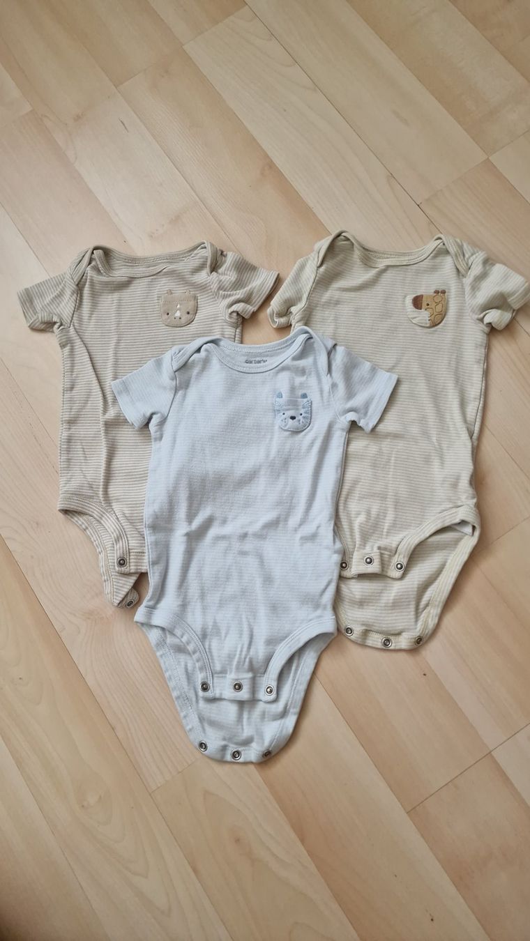 Carter's Biancheria intima: 3 Carter's Body gr 12M – Usato da Winterthur venduto da Mmondeo