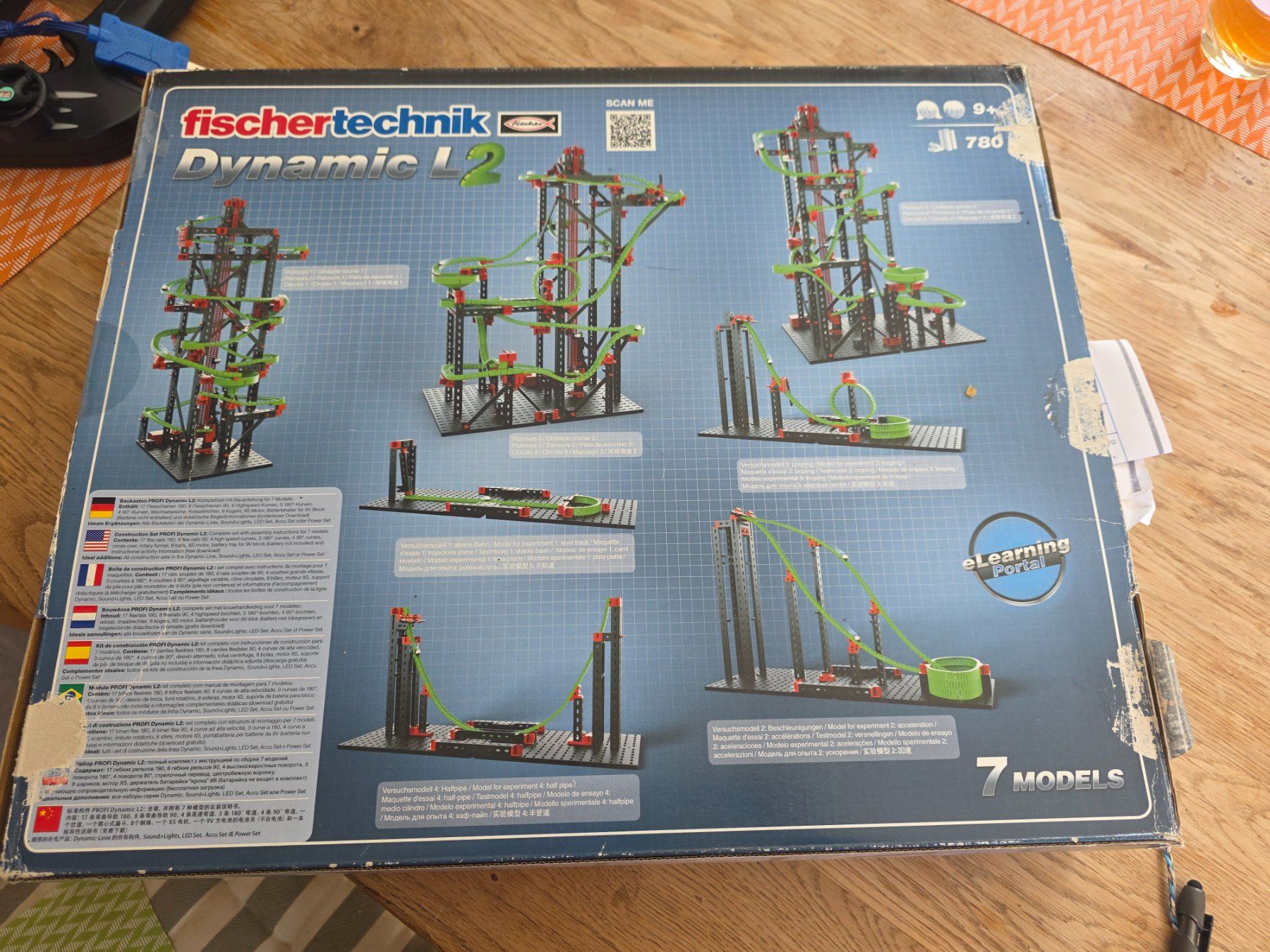 Fischer Kit di costruzioni: Murmelbahn Fischer Technik – Usato da Aarwangen venduto da hammett 2