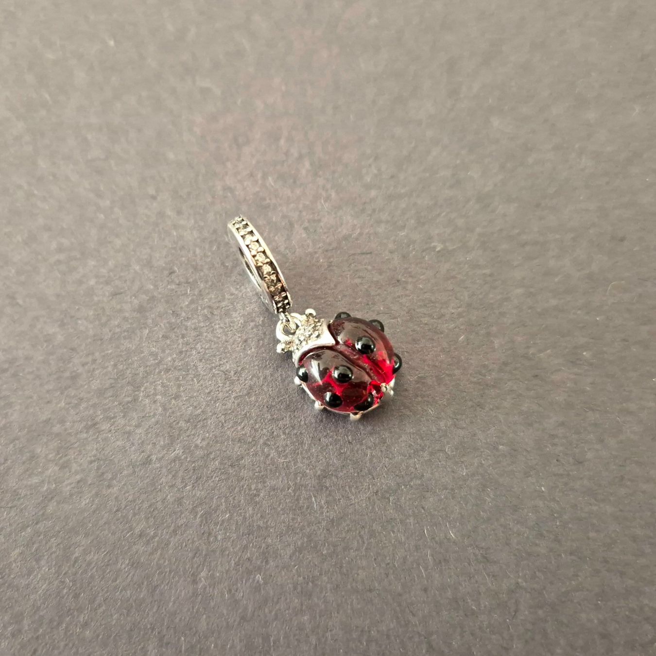 Ciondoli: Silber Charm Marienkäfer rot +Garantie – Nuovo (secondo la descrizione) da Rotkreuz venduto da Carbone_Bijou-Shop 1