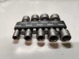 Nuss-Set 5-13mm, 10-teilig, neu