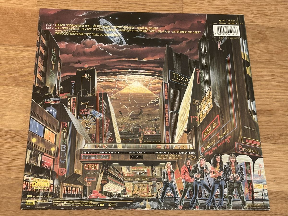 Dischi in vinile: Iron Maiden. 1986. Somwhere In Time – Usato da Faulensee venduto da Mizuno06 1