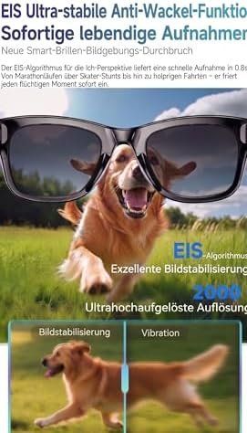 Occhiali & Lenti: Glasses KI Bluetooth ChatGPT-Sprachassis UV-Schutz WLAN – Nuovo e nell'imballaggio originale da Hundwil venduto da tec_mm27 6