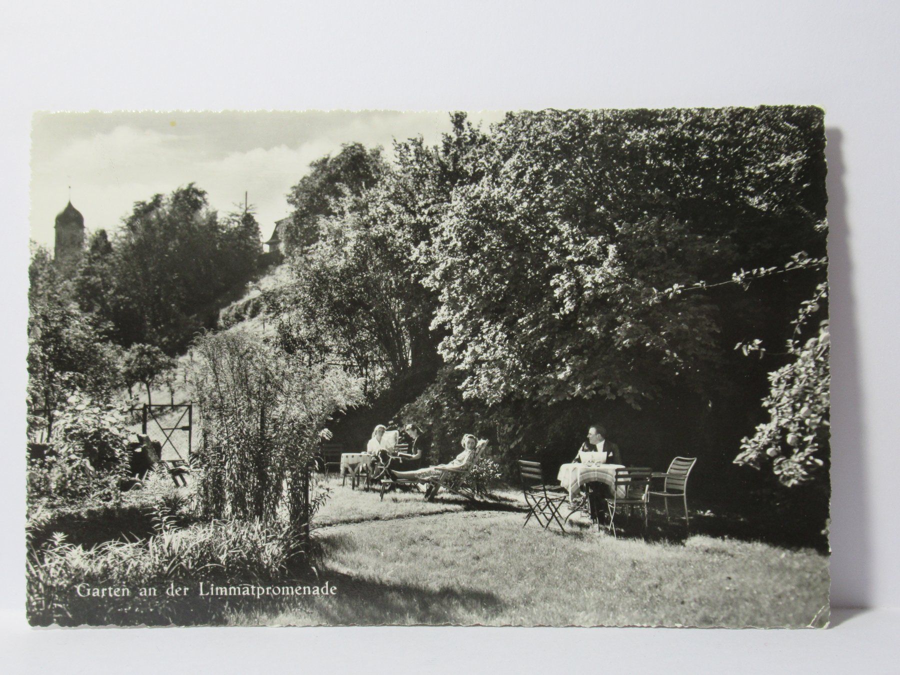 Cartoline postali: Bad - Hotel Schweizerhof , Baden  , Garten – Nuovo (secondo la descrizione) da Grenchen venduto da Bluemchen1900