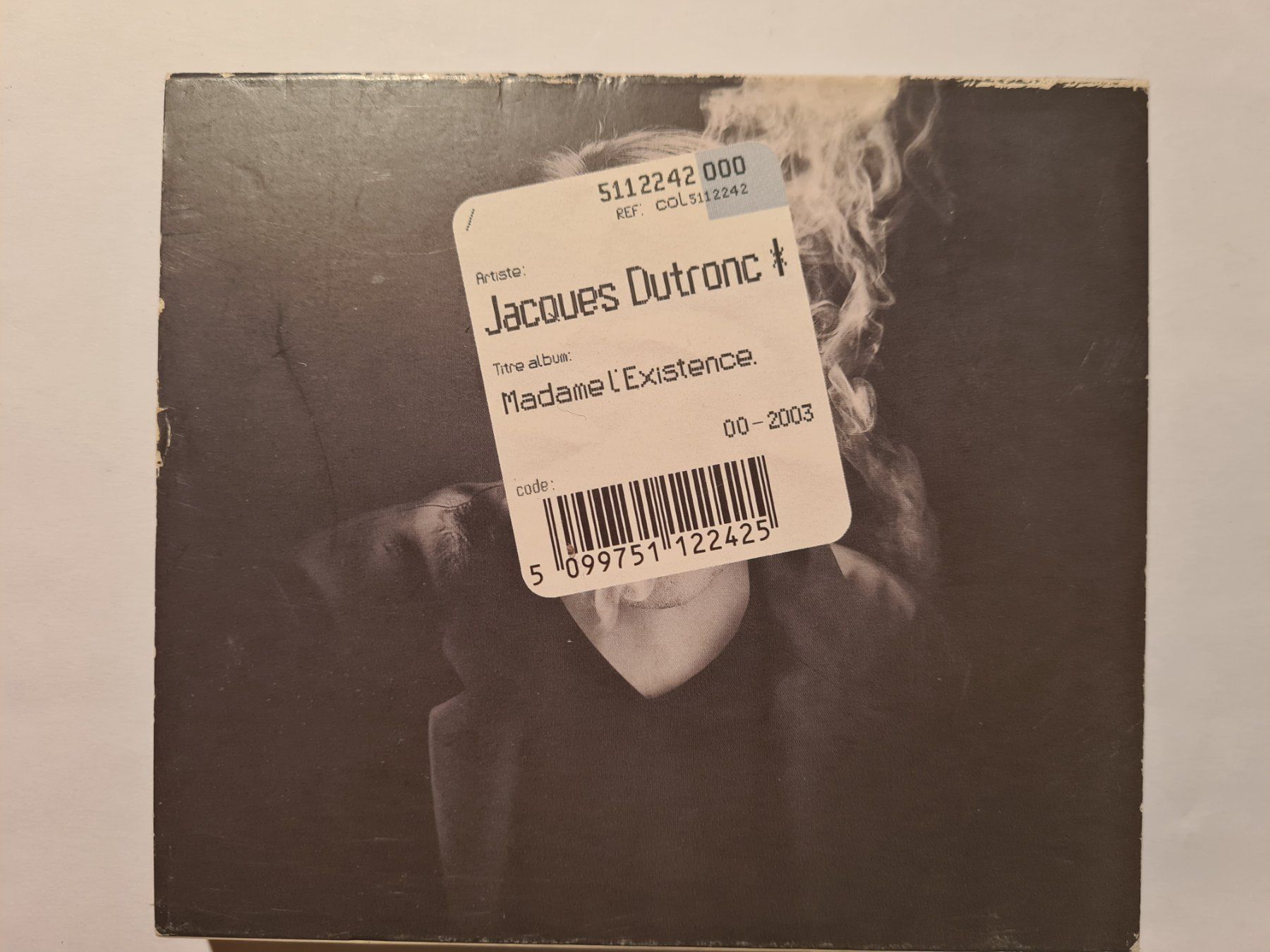 CD: Jacques Dutronc "Madame L'existence" – Usato da Nyon venduto da gss_7jsq