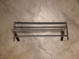Praktische Reling/Gitter, Edelstahl, universal, neuwertig