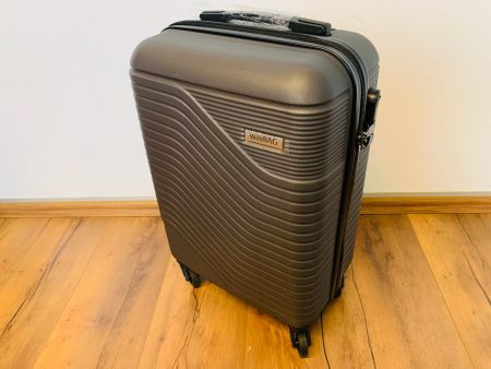 Hartschalenkoffer Koffer Kabinengepäck M 55cm GRAU NEU