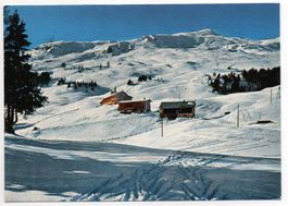LENZERHEIDE-TGANTIENI mit Piz Scalottas, Skilift