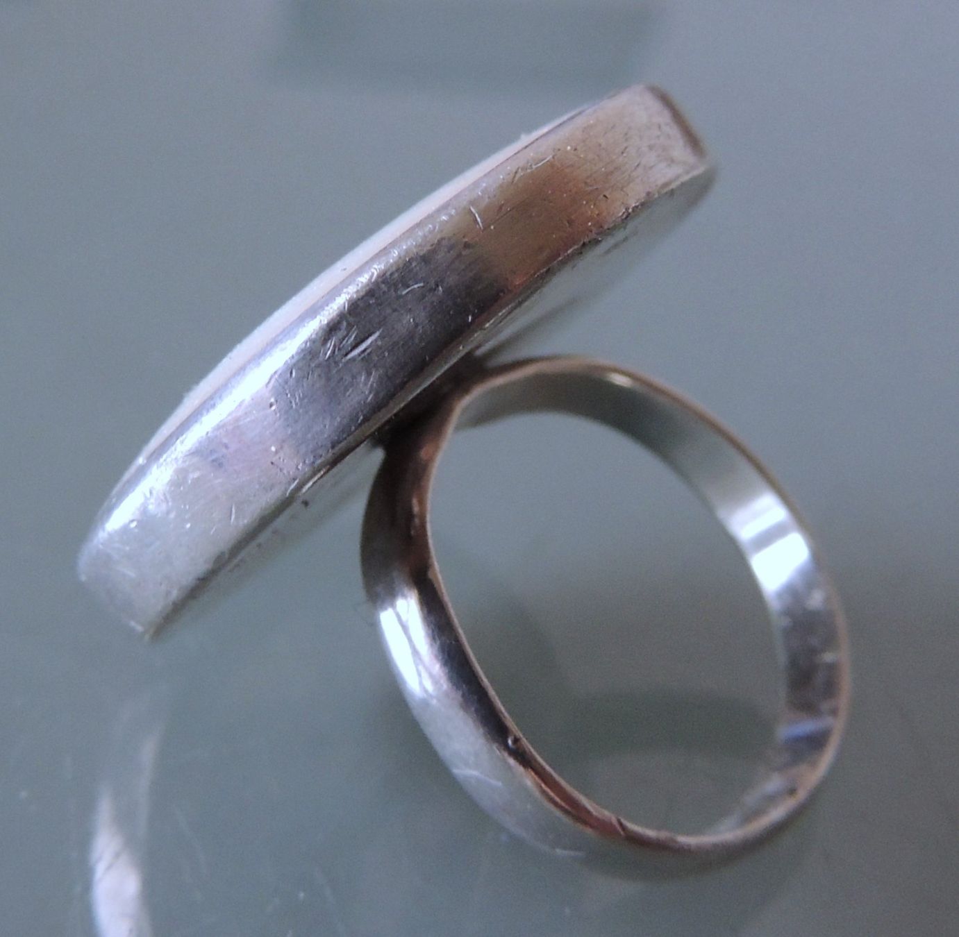 Anelli: Perlmutt Silber 925 Fingerring Gr. 57 – Usato da Waldenburg venduto da schaller707 4