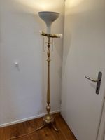 Stehlampe Messing mit drei Fassungen gebraucht