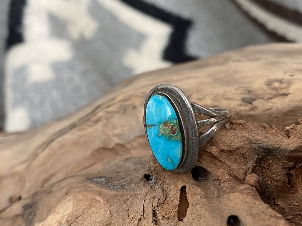 DOLIOX Türkis Schmetterling Halskette | Echt Sterling Silber | Native American Style