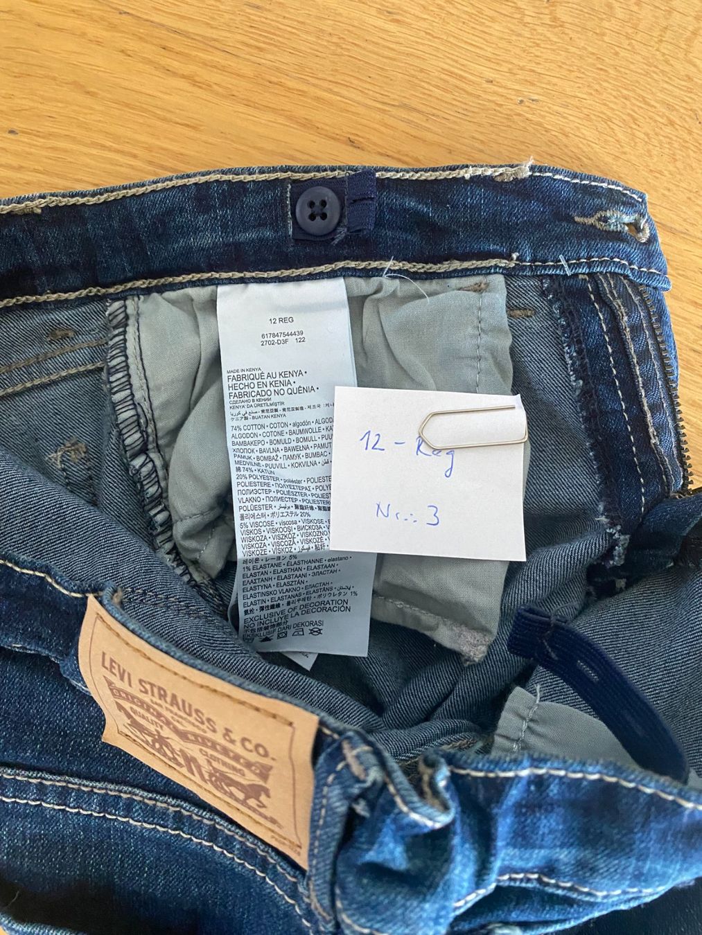 Levi's Pantaloni: Levi's Kinderjeans - 12R oder 152 – Usato da Zürich venduto da GueBi2009 3