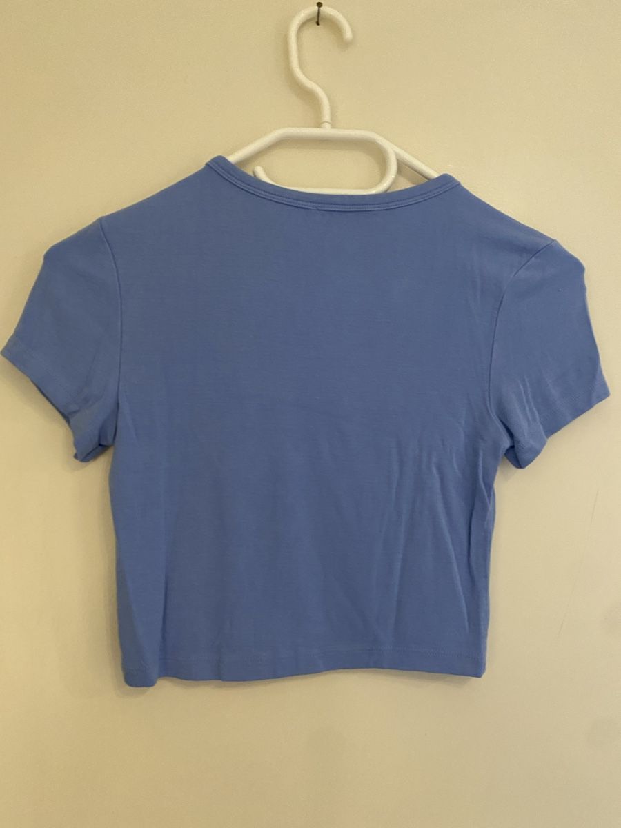 Zara Camicette, T-shirt & Top: Zara bauchfreies Top, hellblau, Grösse M – Usato da Hünenberg See venduto da lar_9zjk 3