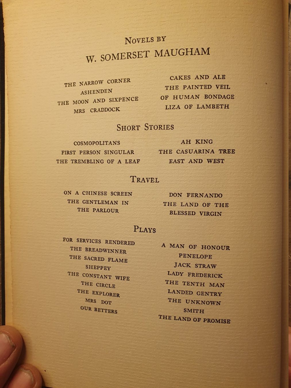 Libri: Cosmopolitans - W. somerset Maugham – Usato da Zürich venduto da loosebone 3