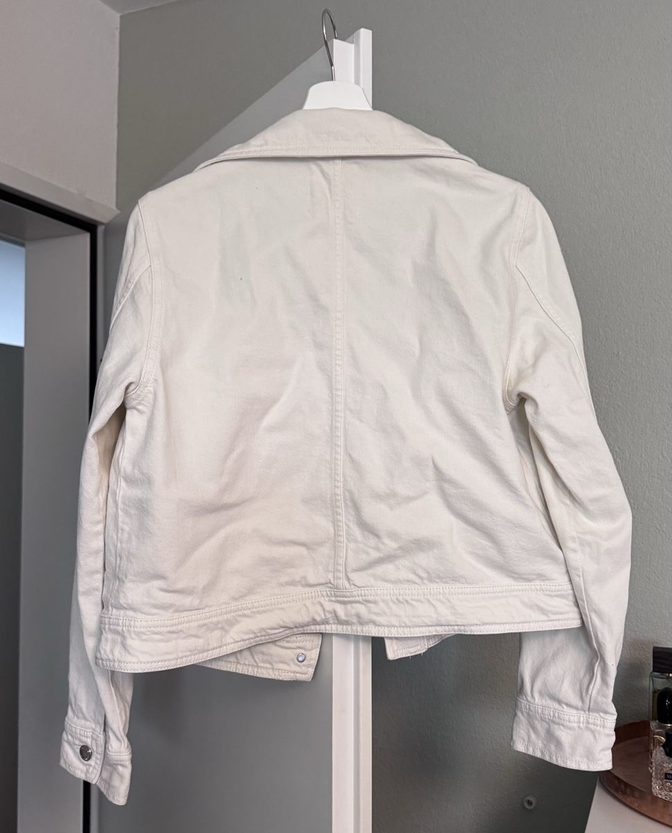 Mango Giacche: Mango Jeansjacke, weiss, Grösse S – Nuovo (secondo la descrizione) da Zürich venduto da leanfu_ 1