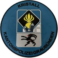 KaPo Graubünden Kristall  Sammlung Polizei mit Klett.