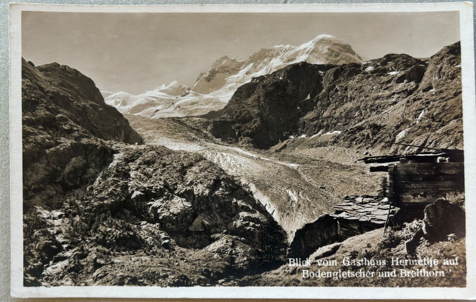 Ansichtskarten: Bodengletscher – Gebraucht aus Frauenfeld von Merk52