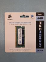Corsair MacMemory DDR3-1333 CL9 8GB SODIMM Neu OVP