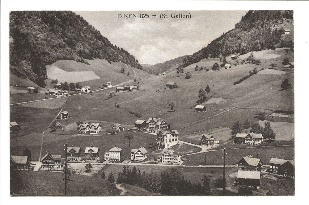 Dicken Sg Toggenburg Dorfpartie Ri Schwellbrunn 1926 Kaufen