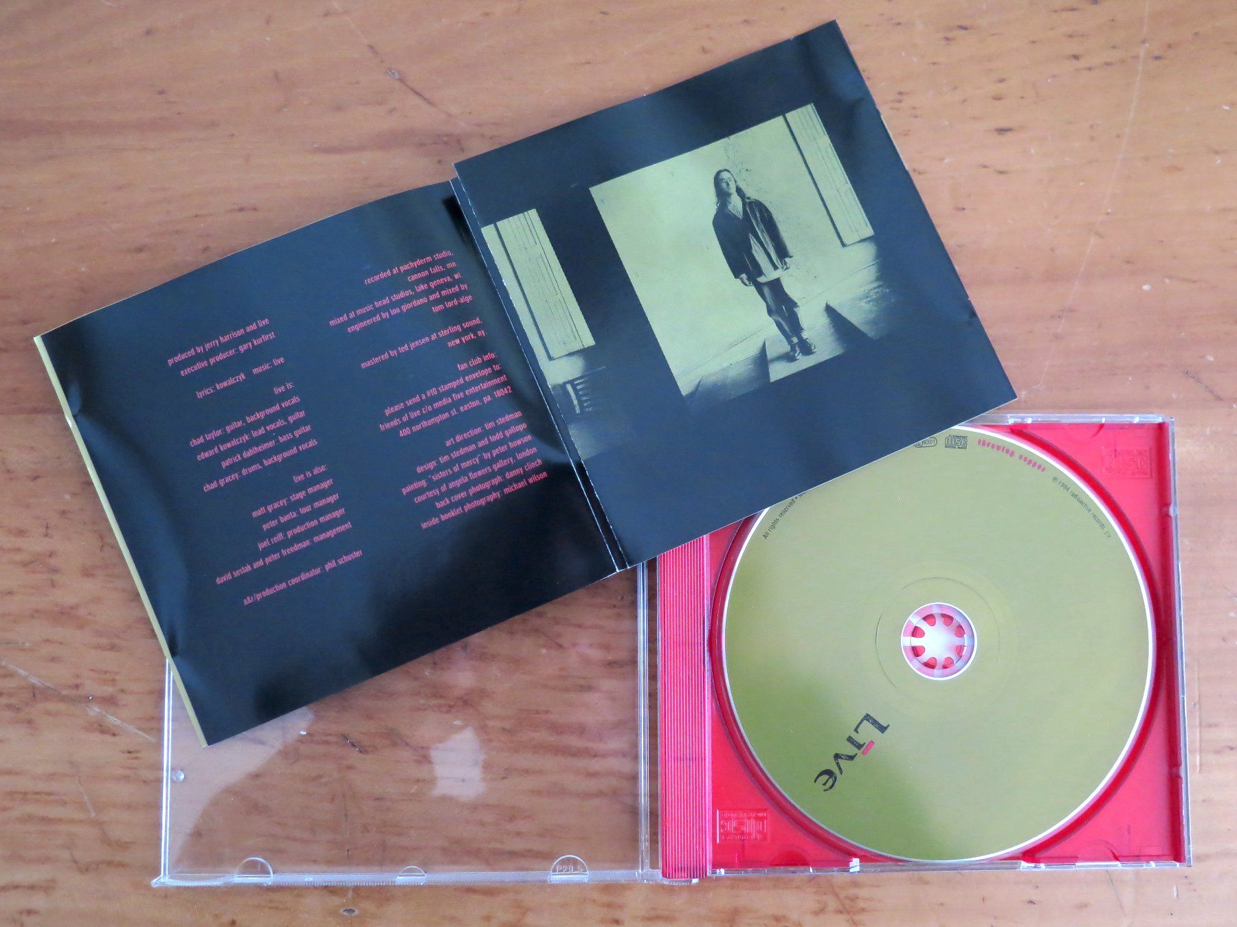 CD: (p) CD LIVE: Throwing copper, 1994 – Usato da Bern venduto da Balzamico 2