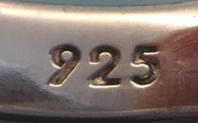 Anelli: Ring 925 Silber mit synthetischem Stein – Usato da Muri AG venduto da silvermouse007 4