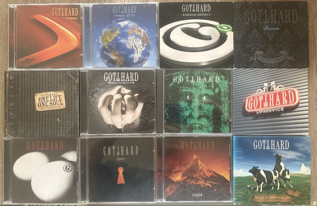 CDs: GOTHARD CD's Konvolut gebraucht – D'occasion à Schaffhausen par Reporter
