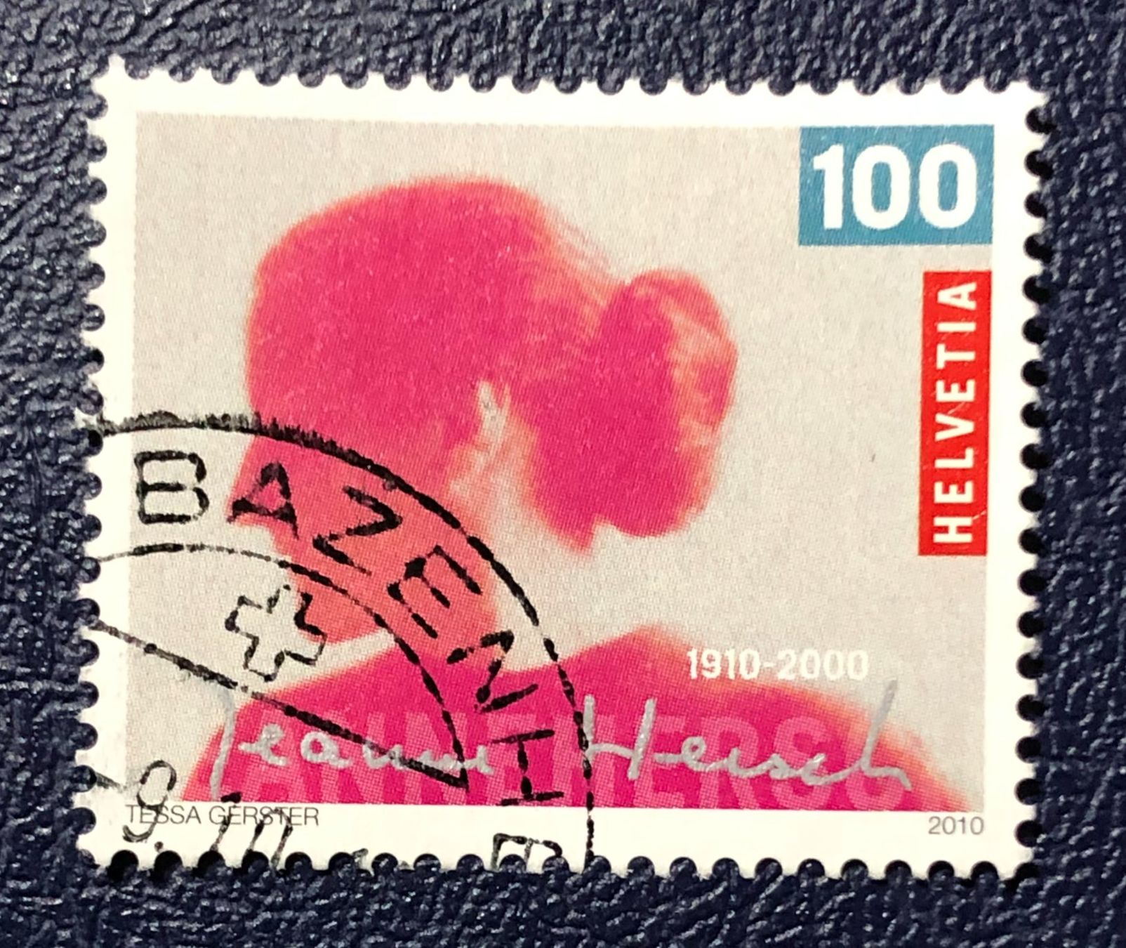 Tutti i francobolli: Nr.1367 100 Geburtstag Jeanne Hersch GESTEMPELT  – Usato da Aarau venduto da Billa007