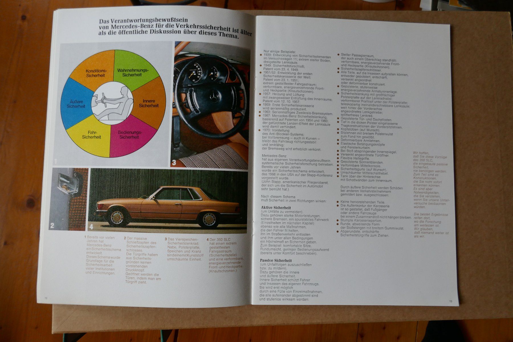 Mercedes-Benz Documents: 350SL C    Originalprospekt – D'occasion à Madiswil par ML911 6