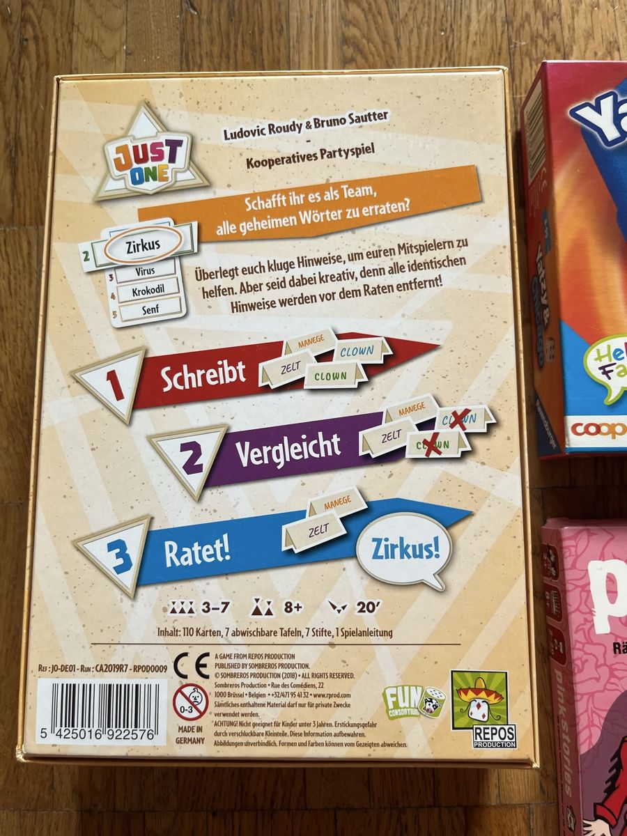Giochi: mehrere Familienspiele – Nuovo (secondo la descrizione) da Zürich venduto da gwe_2byy 1