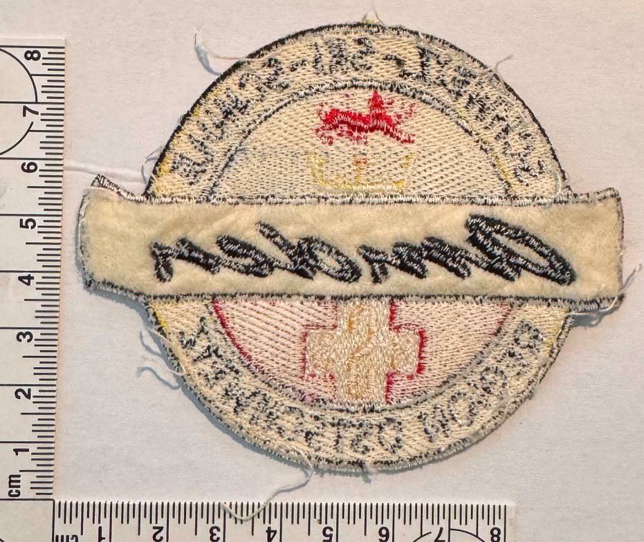 Plaketten & Abzeichen: 1 Stoffabzeichen Schweizer Skischule Amden – Gebraucht aus Zürich von Policepatch 1