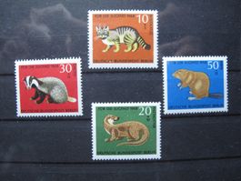 Berlin 1968 Bedrohte Tiere **